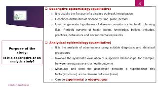 COMM819 INFECTIOUS DISEASE EPIDEMIOLOGY LECTURES 2 AND 3 [upl. by Doscher]