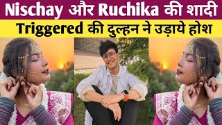 Triggered Insan And Ruchika Rathore Wedding  Nischay Malhan [upl. by Honoria]