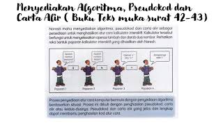 2 8 Menyediakan algoritmapseudokod dan carta alir TMK Tahun 6 [upl. by Terencio]