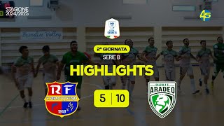 RF CarovignoBriconow Aradeo 510  HIGHLIGHTS  Serie B 202425 [upl. by Annatsirhc]