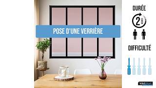 Montage et pose dune verrière atelier V2 [upl. by Feetal]