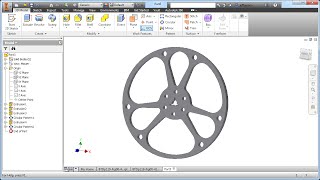 Inventor Tutorial with Isometric Sketches – Advanced part 5 movie reel [upl. by Aninotna]