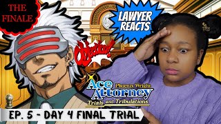 Real Lawyer Reacts to Phoenix Wright Ace Attorney TampT Ep 5 Day 43 Trial  Bridge to the Turnabout [upl. by Amat]