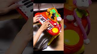 Funny Pianist Plays Toy Piano La Campanella [upl. by Rehpotsirh835]