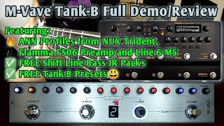 MVAVE TANKB FULL DEMO REVIEW  How to use MVave TankB [upl. by Gnilrets310]