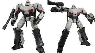 New Transformers One Megatron action figure revealed by Takara Tomy [upl. by Ellehc519]