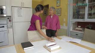 Caregiver Training Communicating with A Client with Dementia Early Stage  CareAcademy [upl. by Leunamnauj943]