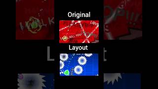 The Yangire original Vs layout geometrydash gd theyangire [upl. by Chasse502]