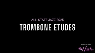 2025 AllState Trombone Etudes [upl. by Davidson]