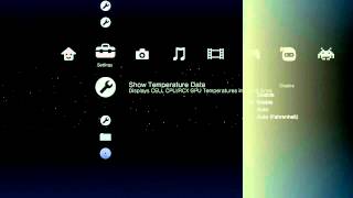 multiMAN 040602  Check Internal PS3 Temperature  PS3 Homebrew [upl. by Simeon]