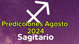 ♐ Sagitario Agosto predicciones 2024 predicciones Familiacosmicayespiritual [upl. by Loren116]