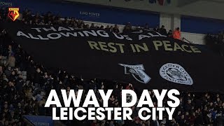 AWAY DAYS  LEICESTER  1881 BANNER 💛💙 [upl. by Schalles708]