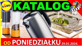 LIDL  Gazetka Promocyjna od Poniedziałku 29012024  Nowy Katalog [upl. by Cathi]