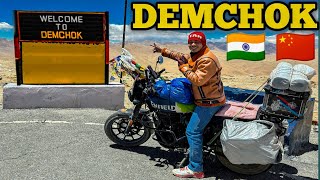 DEMCHOK  INDIA🇮🇳 OR 🇨🇳CHINA KE BEACH BASA EK GAON HAI  WINTER LADAKH 2024  Ep13 [upl. by Frentz]