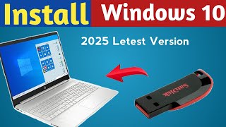 HP LAPTOP ME WINDOWS 10 INSTALLATION KAISE KARE STEP BY STEP  HOW TO INSTALL WINDOWS 10 HP LAPTOP [upl. by Ynatterb]