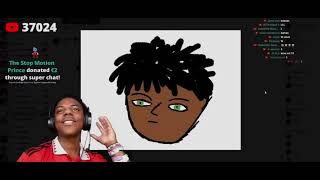 Speed reacts to fan art live  Hilarious 😂 [upl. by Leahcimauhsoj]