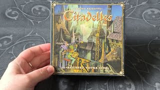 Jeux de société  Citadelles 🏰 mon avis présentation et règles du jeu [upl. by Russian]