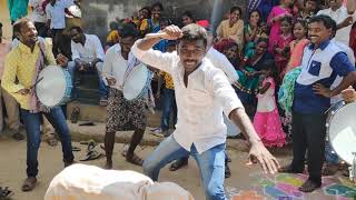 Dance at Mundan Ceremony Repalle bethamcherla kurnool dist dappu tappeta [upl. by Mcculloch]