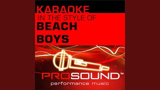 California Girls Karaoke Lead Vocal Demo In the style of Beach Boys [upl. by Silecara]