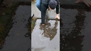 S0272 Unclogging a storm drain after rain in Germany shorts [upl. by Chin]