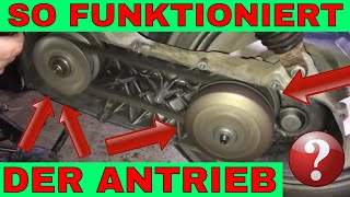 FAQ Funktionsweise des Roller Antrieb  Zusammenspiel Variomatik Wandler Kupplung [upl. by Neysa]