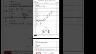 sslc chemistry answer key 2024 onam exam chemistry folklore [upl. by Plato]