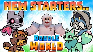 ❄️ICE RIDGE❄️ NEW STARTERS IN DOODLE WORLD  ROBLOX [upl. by Pol]