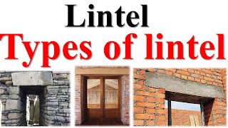 Define lintel  Types of lintels  What is lintel [upl. by Heiner]