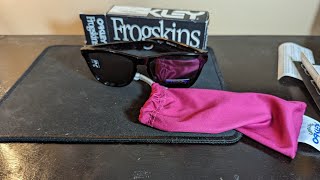 Oakley Frogskin Prism glasses review [upl. by Chaffin]