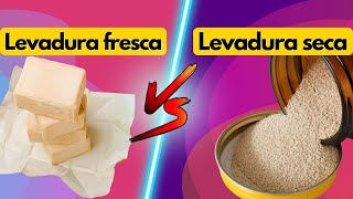 LEVADURA SECA vs LEVADURA FRESCA [upl. by Hniht]