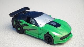 TRANSFORMERS 4 CROSSHAIRS POWER PUNCH AGE OF EXTINCTION VIDEO TOY REVIEW [upl. by Gariepy]