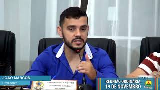 18ª Reunião Ordinária da Câmara Municipal de TiradentesMG  19112024 [upl. by Ambur181]