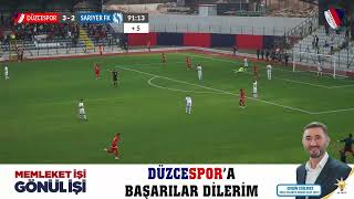 Düzce Cam Düzcesporumuz 42 Sarıyer Geniş Maç Özeti [upl. by Pressey]