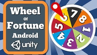 Unity 2D Tutorial How To Create The Wheel Of Fortune Prize Giving Feature For Android Game [upl. by Niwle]