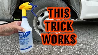 How to find a leak in your tire [upl. by Sacttler]