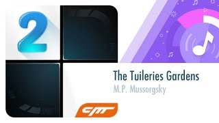 The Tuileries Gardens  MP Mussorgsky │Piano Tiles 2 [upl. by Alinna]