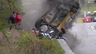 Rally Valle dAosta 2014  Big crash [upl. by Mame]