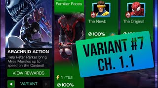 Variant 7 Ch11 vs Crossbones Dragon Man StarLord Quake Hood Vision Cyclops I MCOC [upl. by Aniteb58]