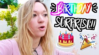 MY BIRTHDAY SURPRISE AlishaMarieVlogs [upl. by Gardell791]