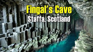 Fingals Cave Staffa Scotland [upl. by Etteyafal]