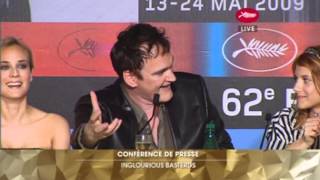 Inglourious Basterds Full Press Conference  Cannes Film Festival 2009 [upl. by Yeroc]