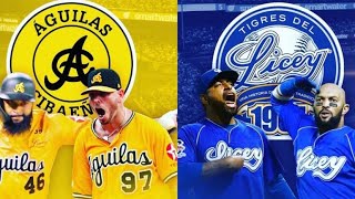 AGUILAS VS LICEY EN VIVO💛💙 [upl. by Guimond]