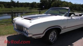 1970 Olds 442 Pace Car convertible  MyRodcom [upl. by Yecaj]