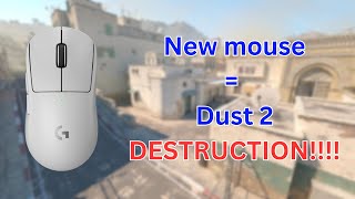 I tried my new mouse in CS2 I went full AIMBOT mode [upl. by Pazit]