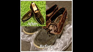 3 easy steps how to turn old boat shoes from trash into total treasure OMG🔥 [upl. by Freed445]