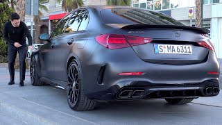 2024 Mercedes C63 S AMG  NEW Drive Review Interior Exterior Sound [upl. by Babs225]