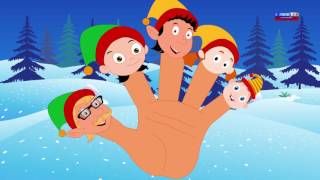 Elfes Famille Doigt  chant de Noël  Christmas Song  Songs For Kids  Elves Finger Family [upl. by Rennane844]