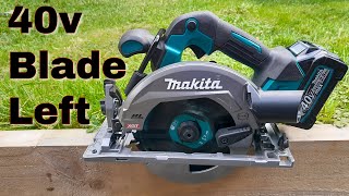 Blade Left Makita 40v HS012G Circular Saw Makita GSH05 Blade Left 40v Circular Saw [upl. by Muna]