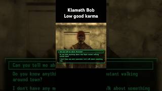 Fallout New Vegas characters good or evil Klamath Bob [upl. by Narmis765]