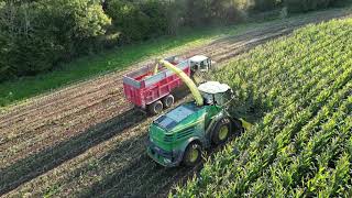 Ensilage de maïs 2024 dans le Cotentin [upl. by Moreta]